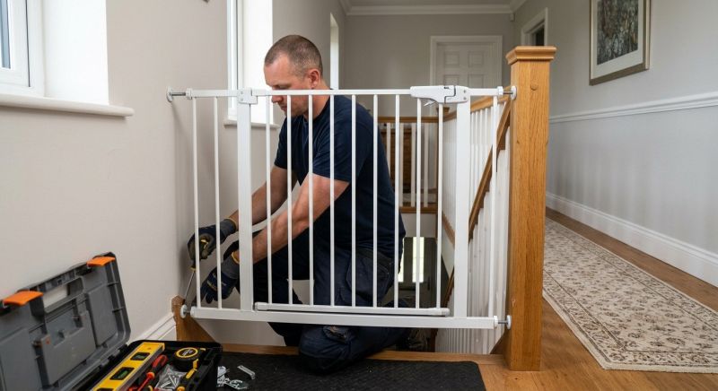 Infant Gate Installation in Longmont, CO