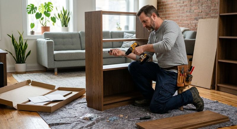 Bookcase Assembly in Kansas City, KS