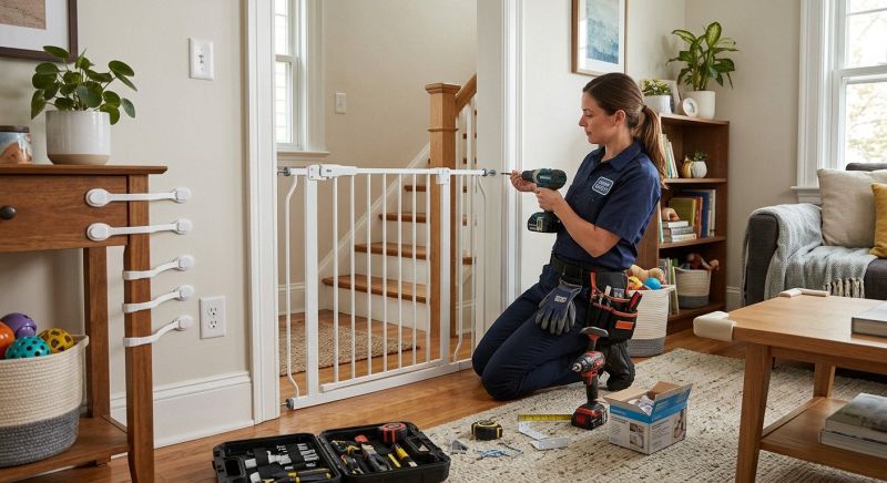 Infant Gate Installation in Denver County, CO