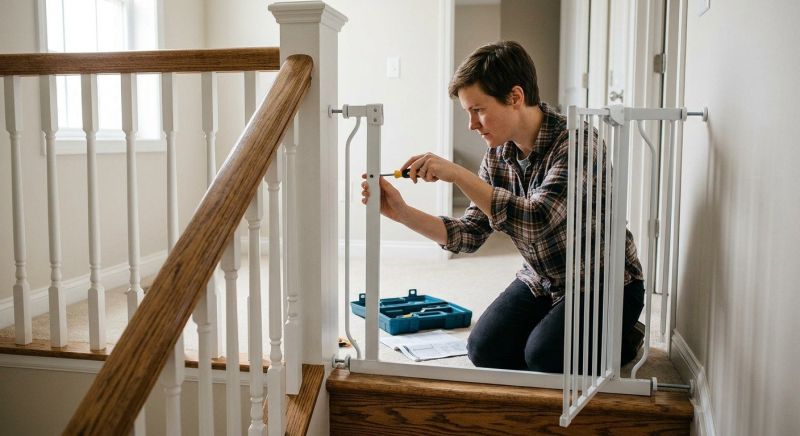 Infant Gate Installation in Denver, CO
