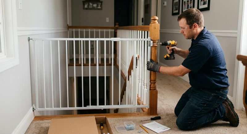 Infant Gate Installation in Longmont, CO