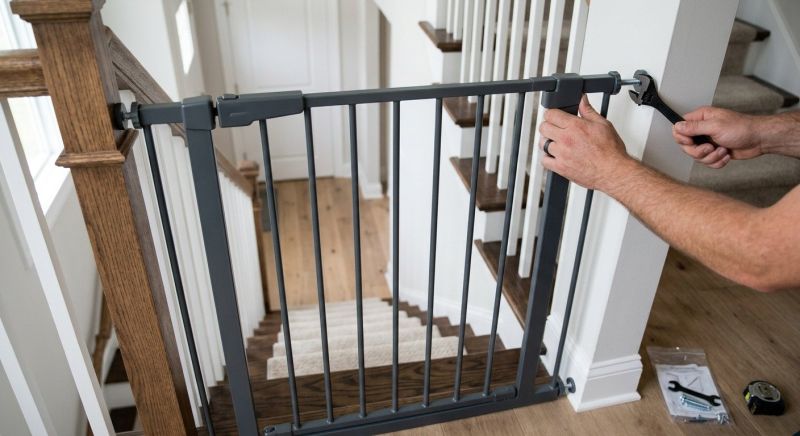 Infant Gate Installation in Longmont, CO