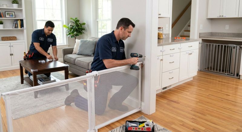 Safety Gate Assembly in Roswell, GA