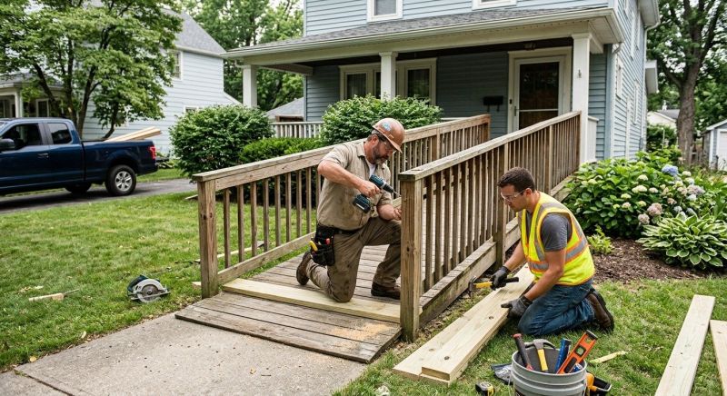 Wood Ramp Repair in Conroe, TX